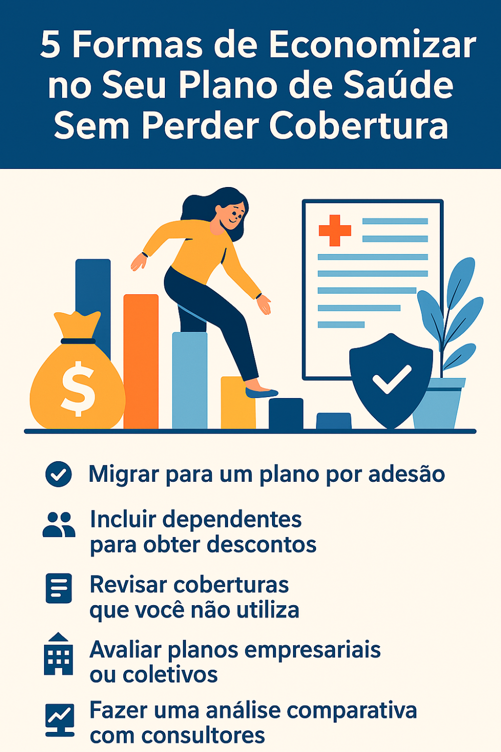 5 Formas de Economizar no Seu Plano de Saúde Sem Perder Cobertura