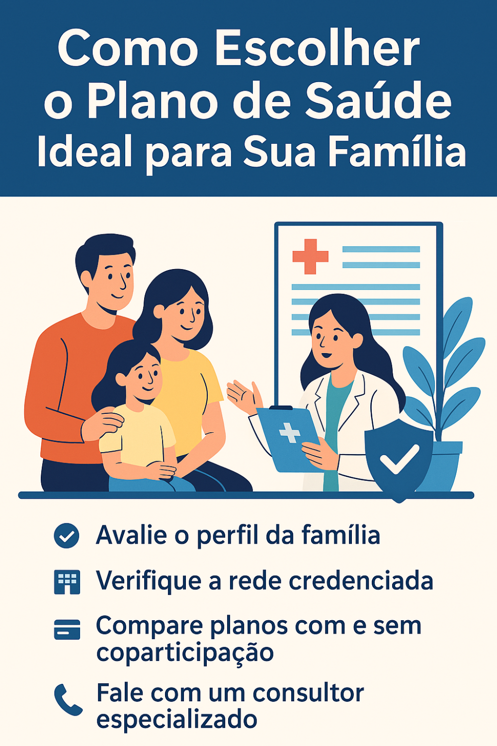 Como Escolher o Plano de Saúde Ideal para Sua Família